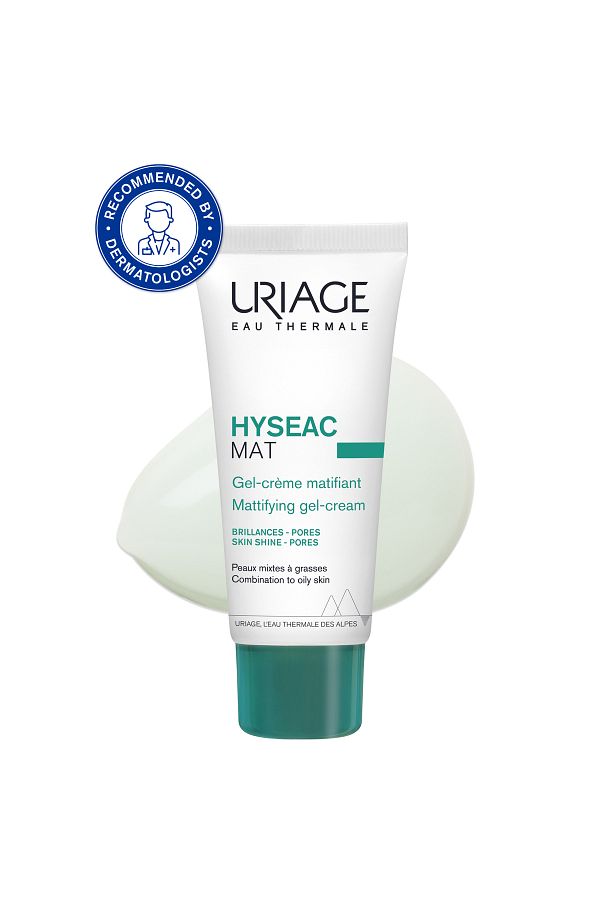 Uriage-Hyseac Mat 40 Ml - Mattifying and Moisturizing Emulsion Special for Combination and Oily Skin 1