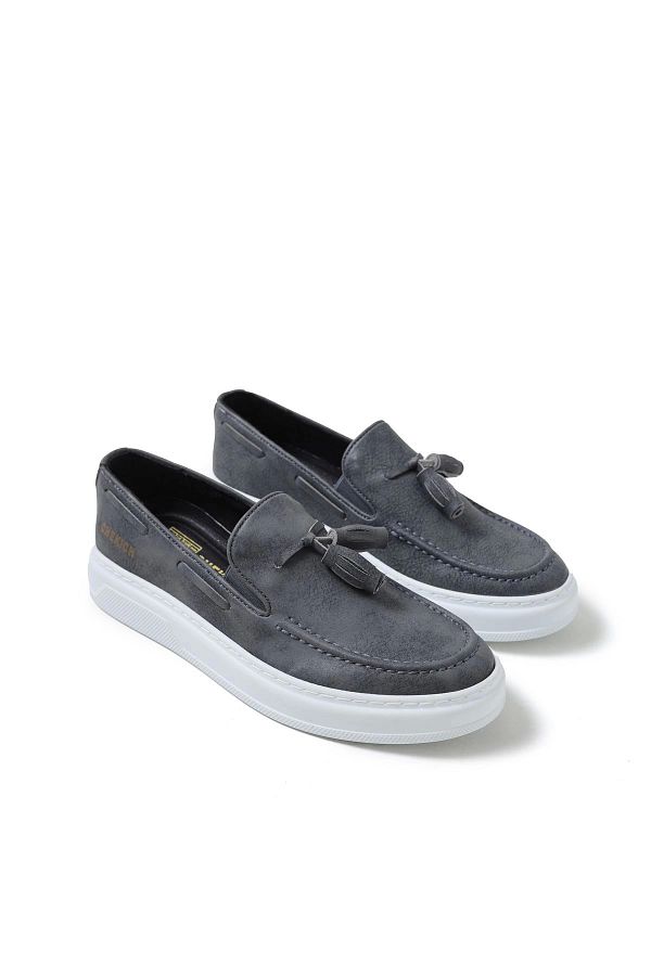 Chekich-Men's Loafer X Ch127 Cbt - Anthracite Shoes 1