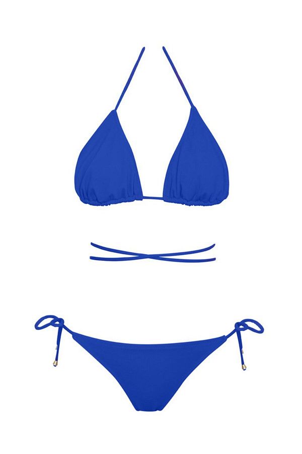 SAILOR moda-Triangle String Bikini Set 1