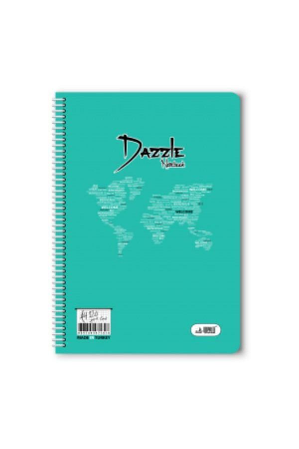 Umut-72 Sheets Unlined / Plain Spiral Notebook A4 Size (1 Piece) 1