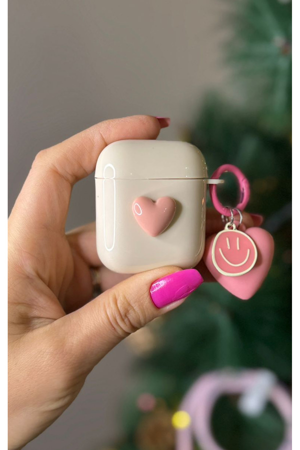 İPAX-1.Generation and 2Generation Airpods Compatible Case Patterned Silicone Case Patterned Headphone Case 1