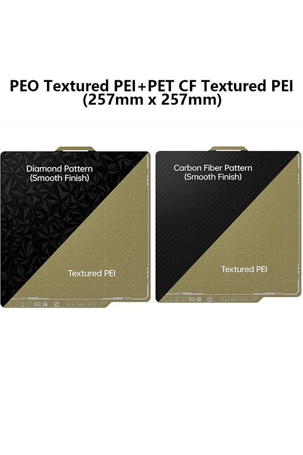 BIGTREETECH-1 Pcs Peo Pei And Pet Pei Panda Build Plate For Bambu Lab P1 A1 X1 A1 Mini Sheet Spring 1