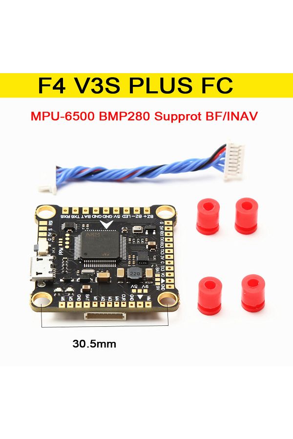 YSIDO-F4 V3s Fc F4v3s F4 V3 V3s Plus Fc Stack/flytower Flight Controller Board Barometer Osd 30a 45a 60a E 1