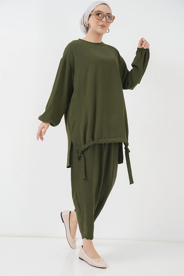 Bigdart-6682 Model Khaki Tunic and Pants Set 1