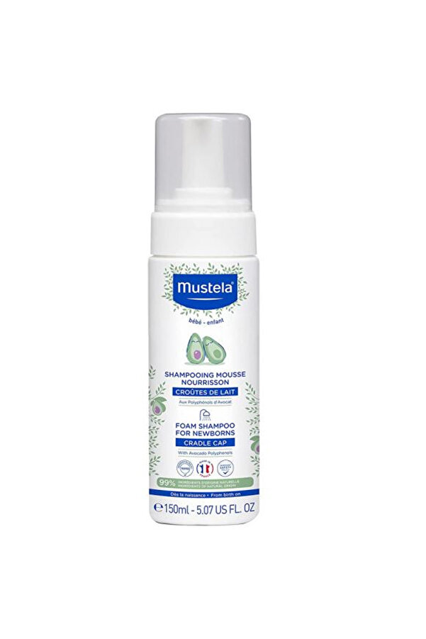 Mustela Konak Önleyici Yenidoğan Köpük Şampuanı 150 ml