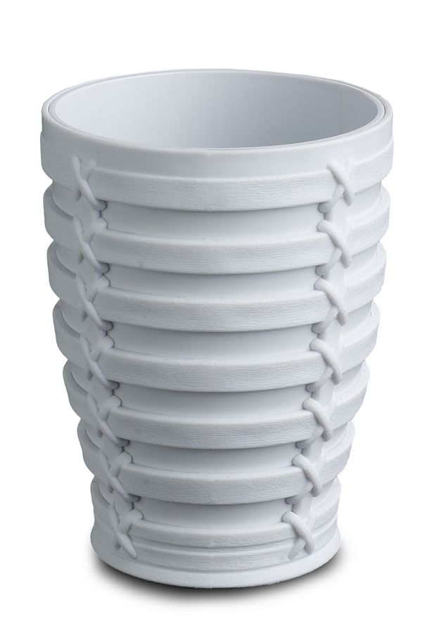 Prima Nova-White Palm Toothbrush Holder 1