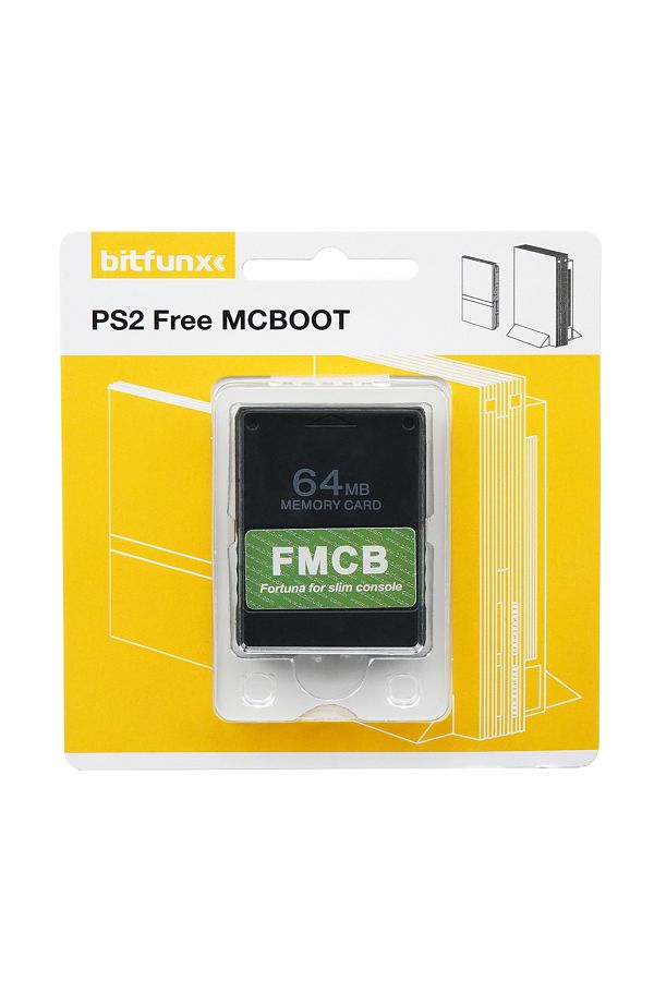 Choice-64mb Bitfunx Fortuna Fmcb Free Mcboot Memory Card For Sony Playstation2 Ps2 Slim Game Console 1