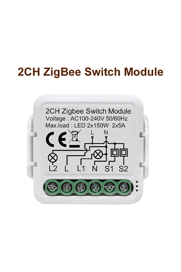 Choice-2 Gang Girier Tuya Zigbee 3.0 Switch Module 10a Smart Home Diy Breaker 1 2 3 4 Gang Supports 2 Way C 1