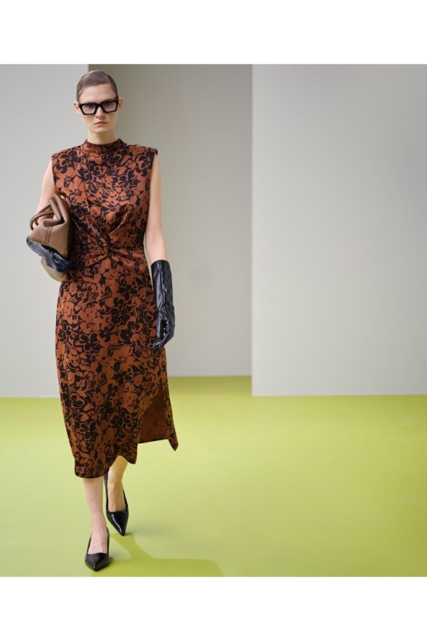İpekyol Patterned midi dress