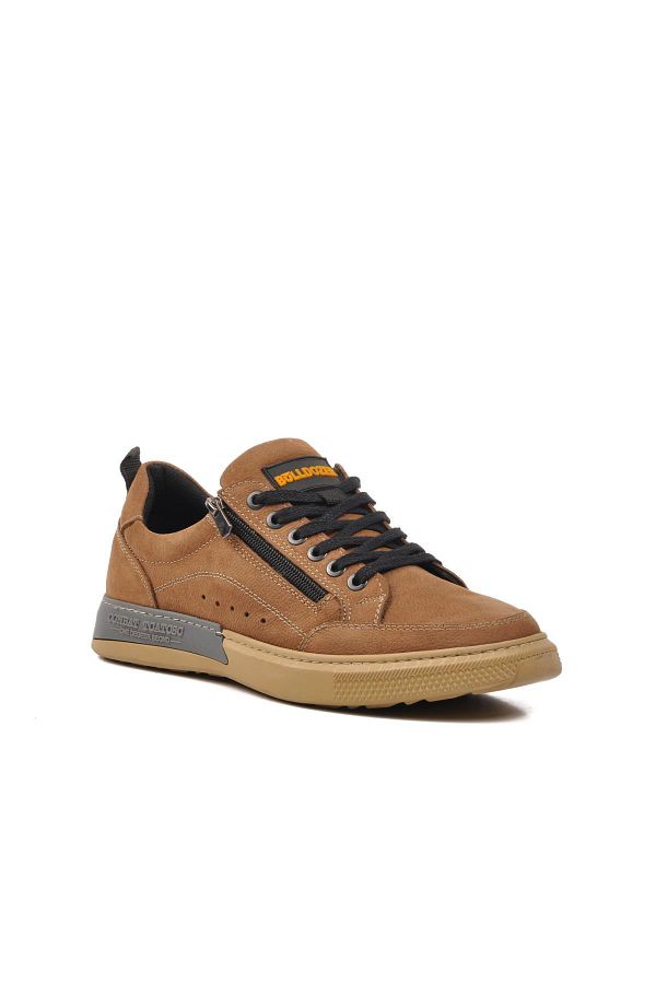 Bulldozer-231220   Pantofi casual pentru bărbați din piele naturală din nubuc 1