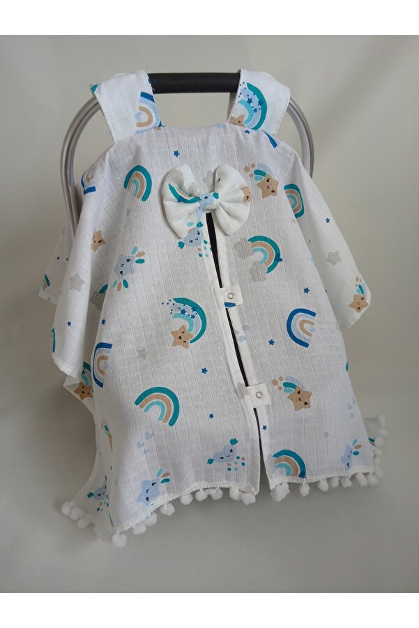 Wenaris % 100 pamuk muslin puset örtüsü