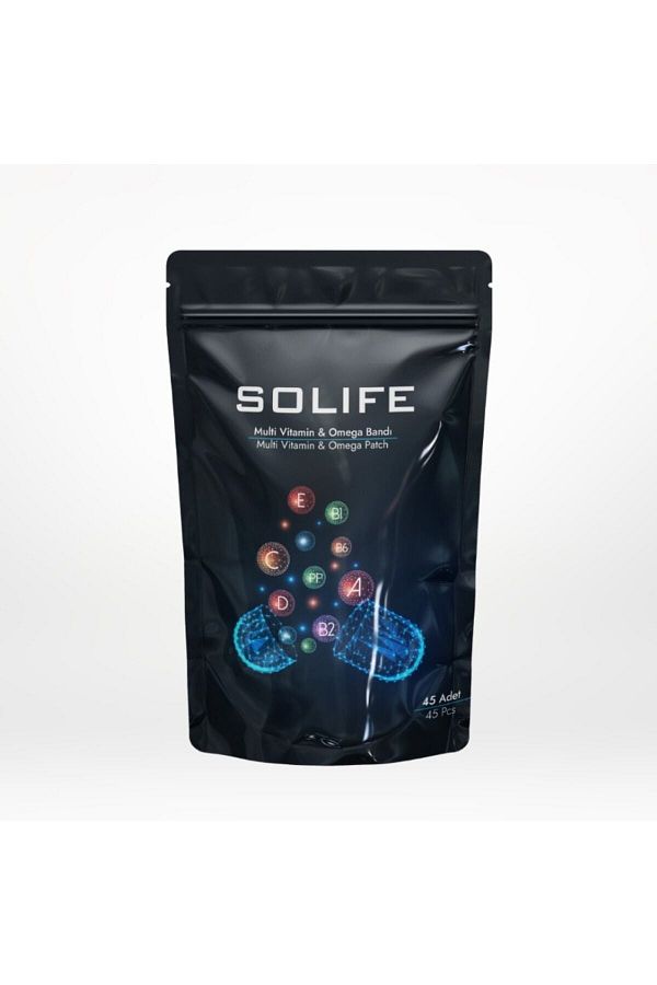 SOLIFE-45 Transdermal Patches - Multi Vitamin and Omega Tape 1