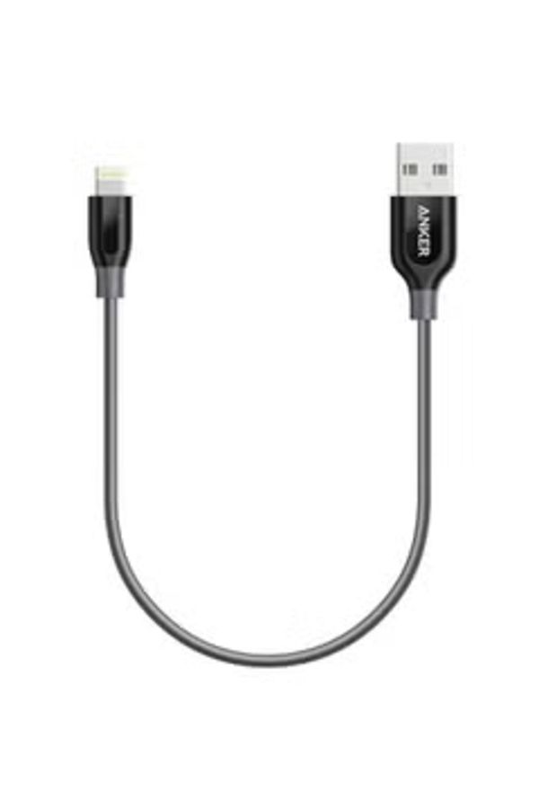 Anker-Powerline+ Lightning 1ft Gray 1