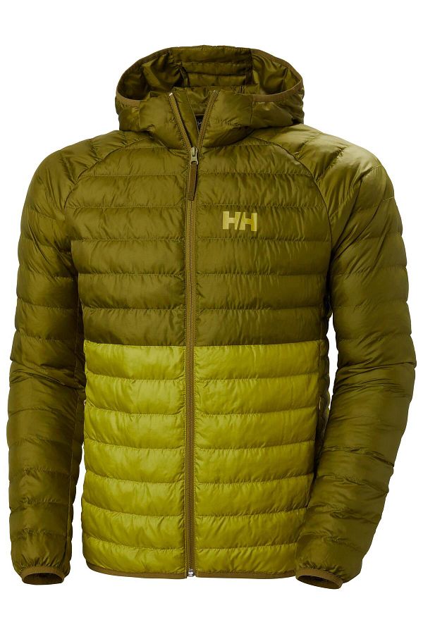 Helly Hansen-Gelber Herrenmantel mit Kapuze und Isolator von Banff 63251-452 1