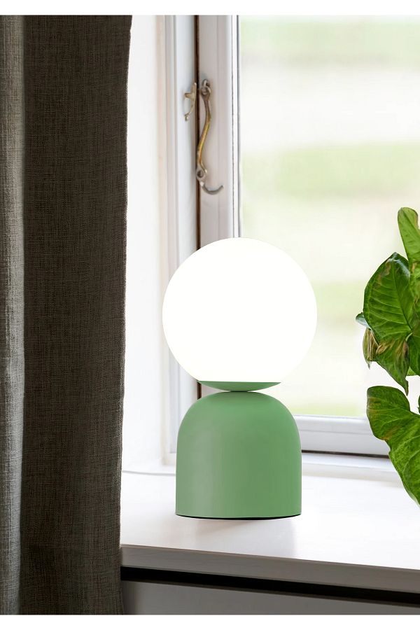 HOMİNG-Homing Mounted Globe Glass Lampshade Table Lamp Lampshade Mint 1