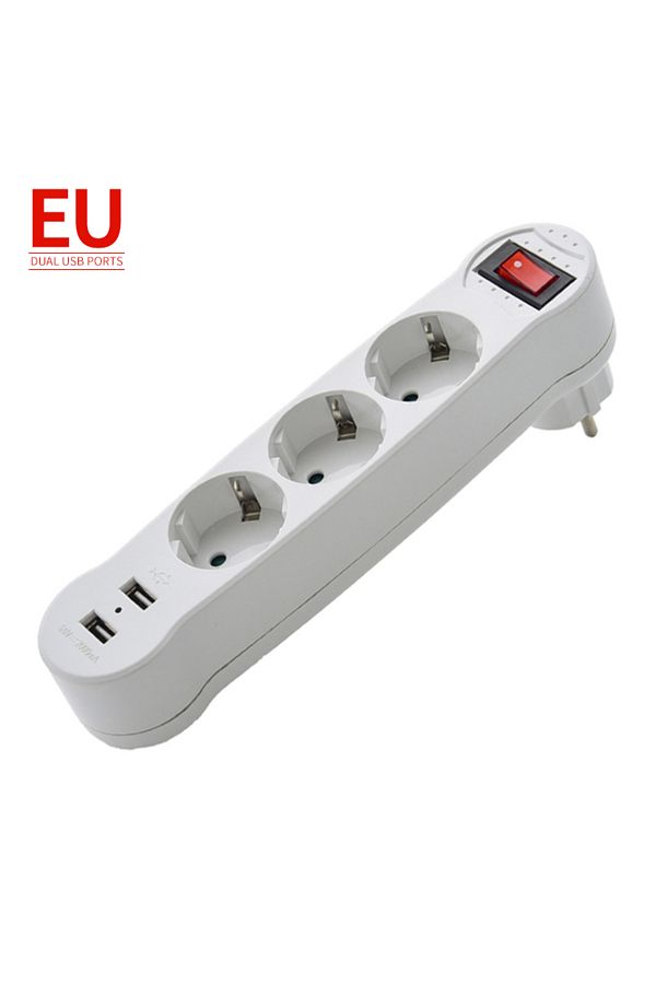 Choice-1 To 3 Socket Germany Standard Extensions Adapter To Eu Electrical Sockets With On/off Switch 1 To 2 1