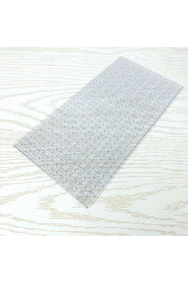 Choice-Transparent Double-sided Baseplate 16x32 Dots Transparent Figures Clear Base Plate Building Blocks C 1