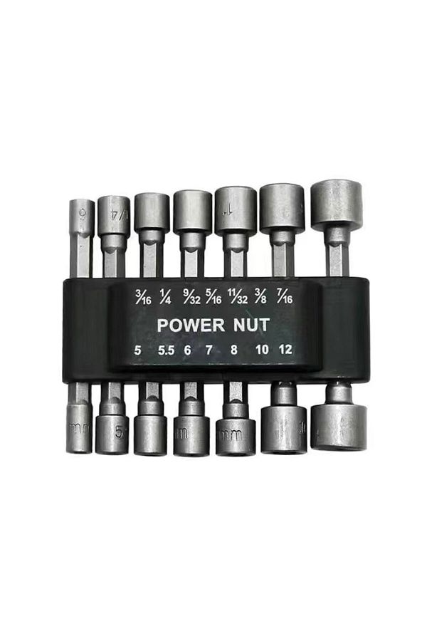 Binoax-14pc Set Powerful Socket Inner Hexagonal Wrench Hexagonal Handle Screwdriver Socket Extension Rod Pn 1
