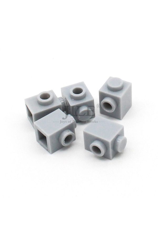 Choice-Light Gary 110pcs 110pcs Moc Brick Modified 1x1 With Stud On Side 87087 Diy Basics Building Blocks C 1