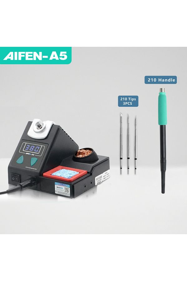 AIFEN-220v A5-210-3tips A5 Soldering Station Compatible Jbc Soldering Iron Tips C210/c245/c115 Handl 1