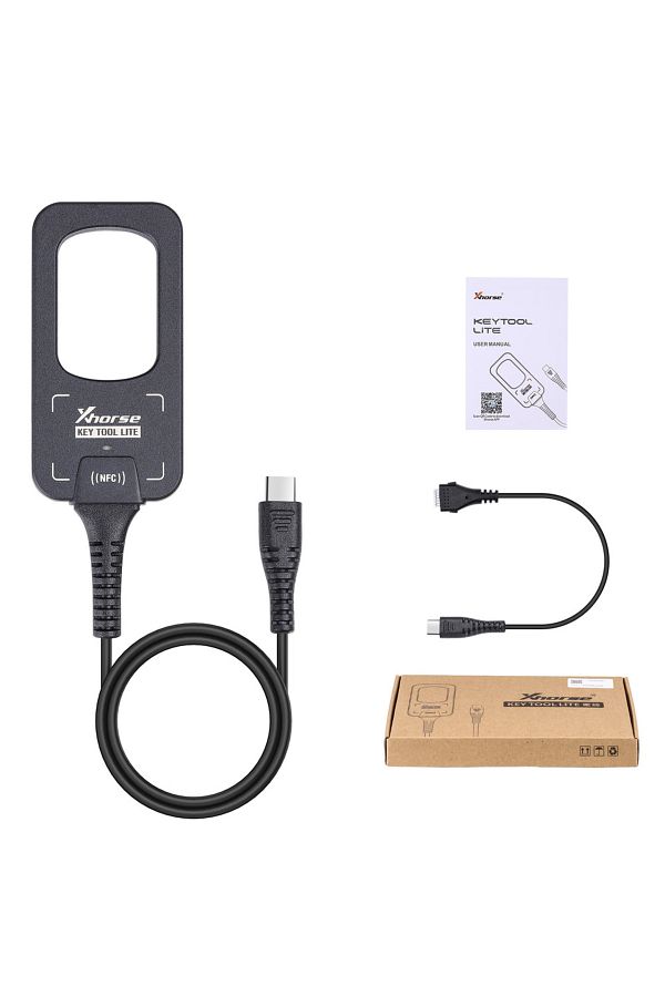 Xhorse-Without Remotes Vvdi Bee Key Tool Lite frequency Detection Transponder Clone With 6 Xkb501en 1