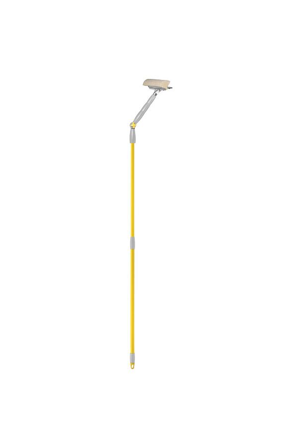 Apex-ROTATING WINDOW WASHER SQUEEGEE 20 CM WITH SPONGE AND TELESCOPIC HANDLE 1