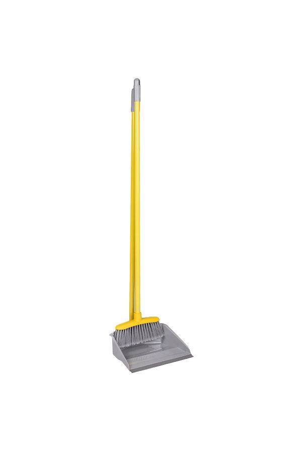 Apex-UPRIGHT DUSTPAN AND BROOM SWEEP SET (REGINA) 1