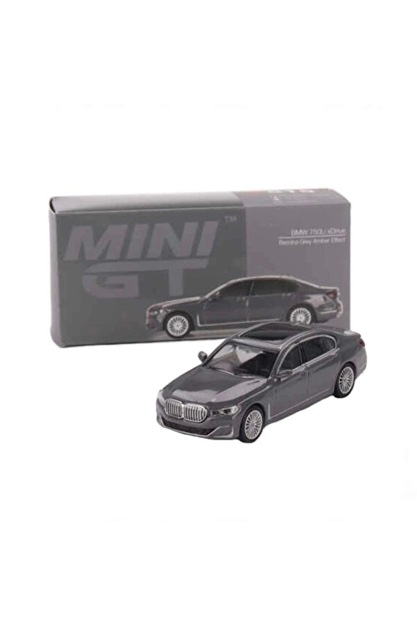 Basic Fun Bmw 750Li Xdrive Mini Gt - Child 1:64 Bernina Grey Amber ...