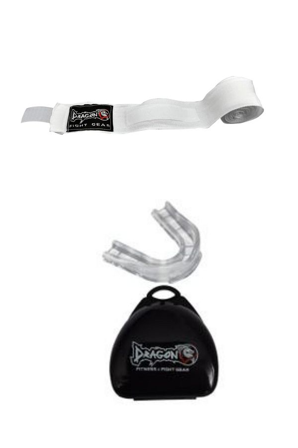 Dragondo-DragonDo 5 μέτρα Elastic Boxing - Επαγγελματικό Διαφανές Σετ Προστατευτικό Δοντιών 2 τεμαχίων 1