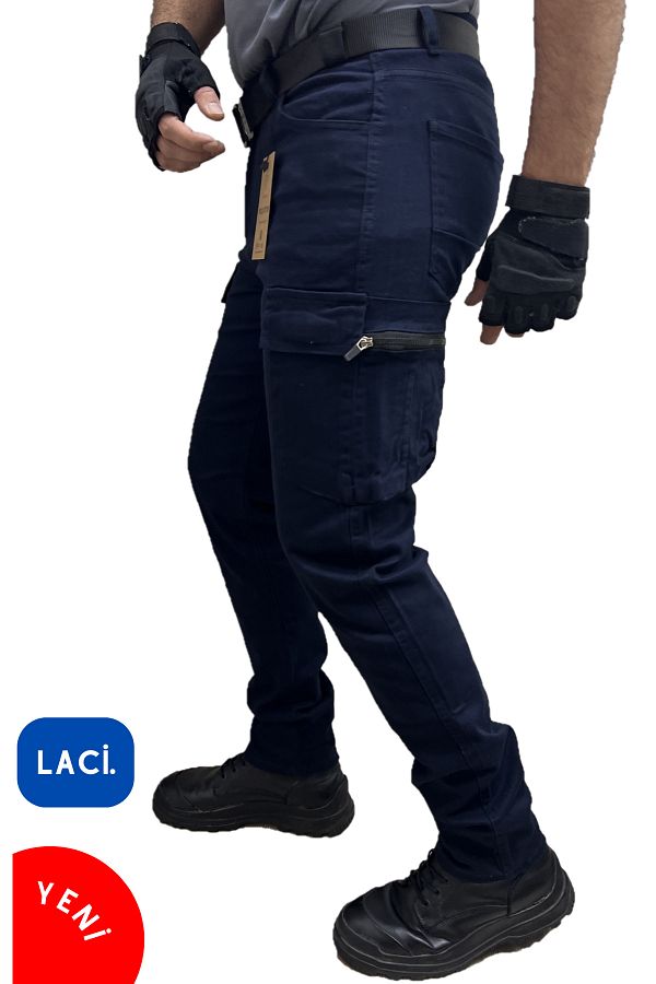 Polviton-Men's Cargo Pants Combat Slim Fit Men's Pants 1