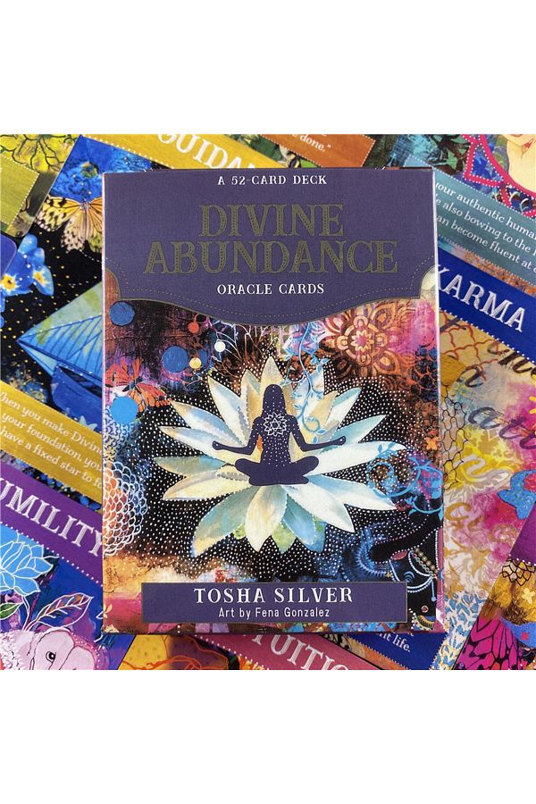 Choice-Divine Abundance Oracle Deck English Explanation Oracle Tarot Card For Divination Fate Beginners ... 1