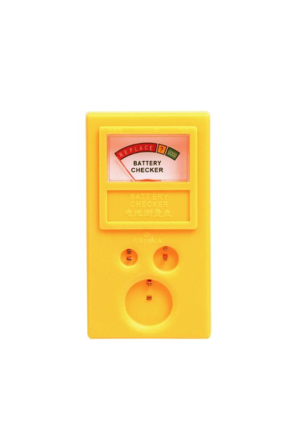 Aideepen-Yellow 1.55v 3v Button Battery Tester Lr44 Cr2032 Cr2025 Watch Battery Checker Portable Button Cell 1
