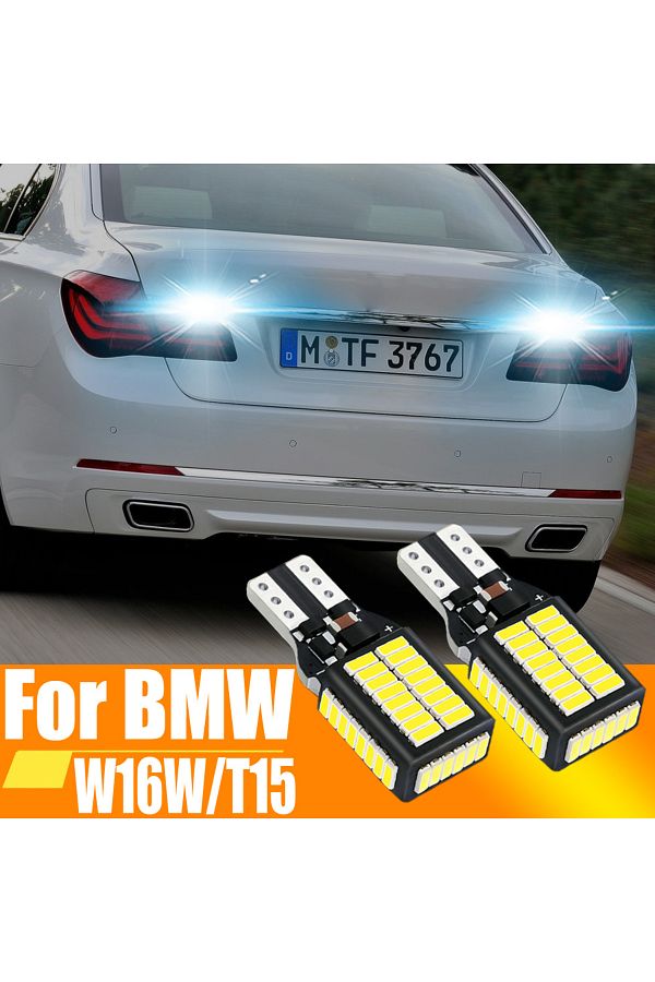 cityking-T15 White W16w T15 2pcs W16w T15 921 Led Canbus Reverse Light Blub Back Up Lamp For E65 E66 E67 F01 1
