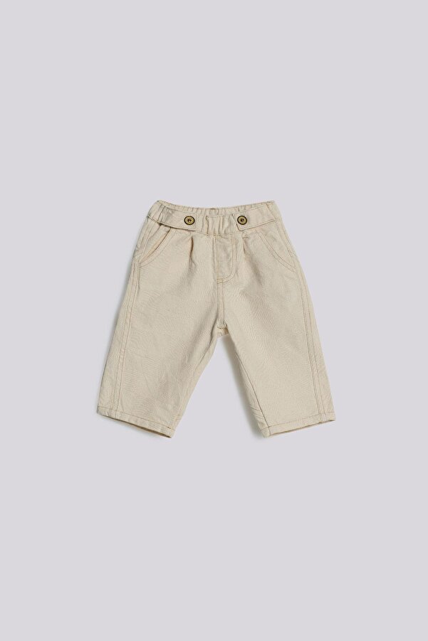 GB Baby BG Store Erkek Bebek Ekru Pantolon