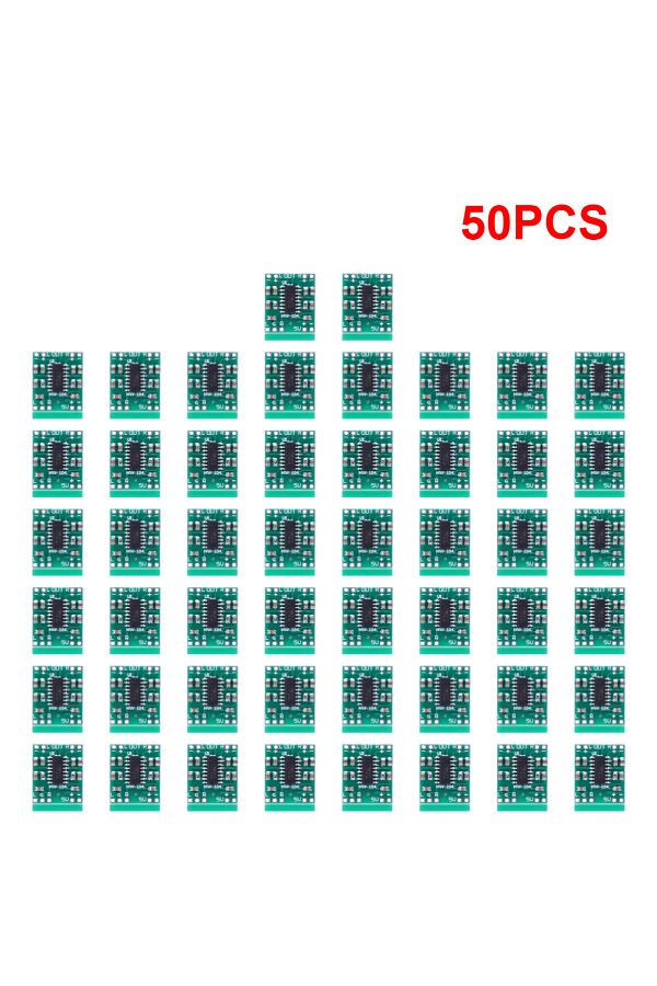 JOCESTYLE-50 Pcs 50-1pcs Pam8403 Audio Speaker Sound Amplifier Board Module Dc2.5-5.5v 2*3w Mini Power Amplifi 1
