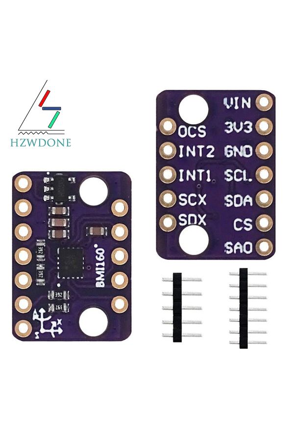 Choice-BMI160 GY-BMI160 6DOF 6-axis Rate Gyro Gravity Accelerometer Sensor Module IIC I2C SPI Communicat... 1