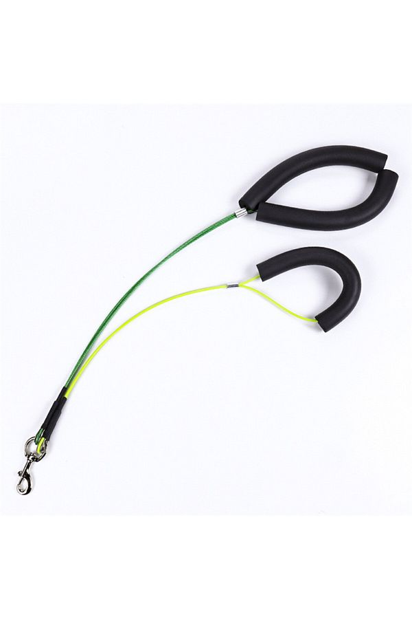 Choice-Yellow Green Adjustable Pet Dog Cat Grooming Loop Table Pet Grooming Leash Table Loop D-rings Bathin 1