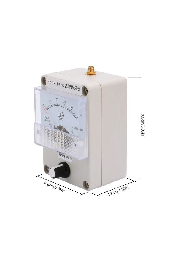 Aideepen-100khz-1000mhz 100k-1000mhz Field Strength Indicator Meter High Sensitivity Adjustable Pointer Ampli 1