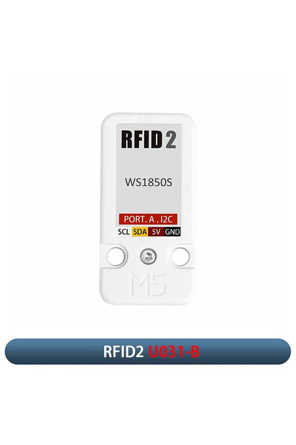 FMAi-Rfid2 U031-b M5stack Mini Unit Rfid2 Reader/writer Ws1850s 13.56mhz Frequency For Iot Smart Home Acc 1