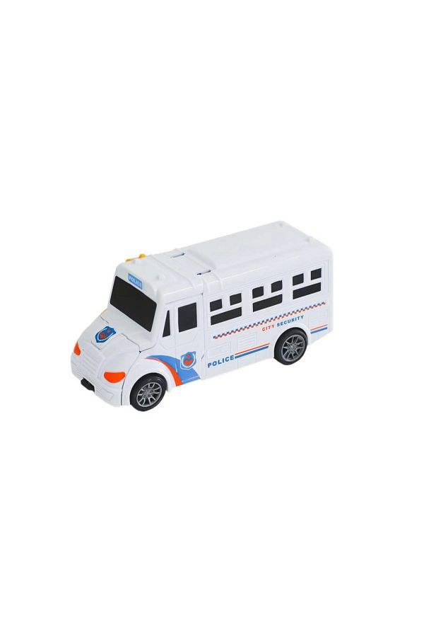 KdrElektronik-Jkl-838 Model Children's Robot Bus - Canem Toy 1