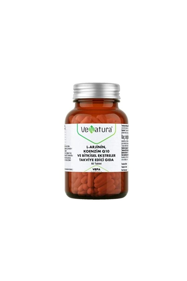 VeNatura-L-Arginine Coenzyme Q10 and Herbal Extracts - 60 Capsules 1
