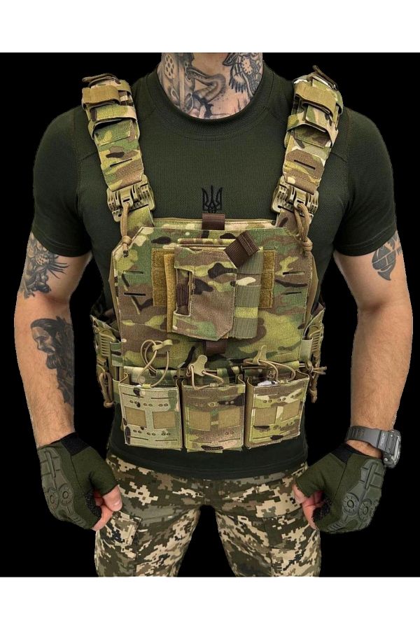Astüm Askeri Malzeme-Military Assault Vest with Multicam Pattern 1