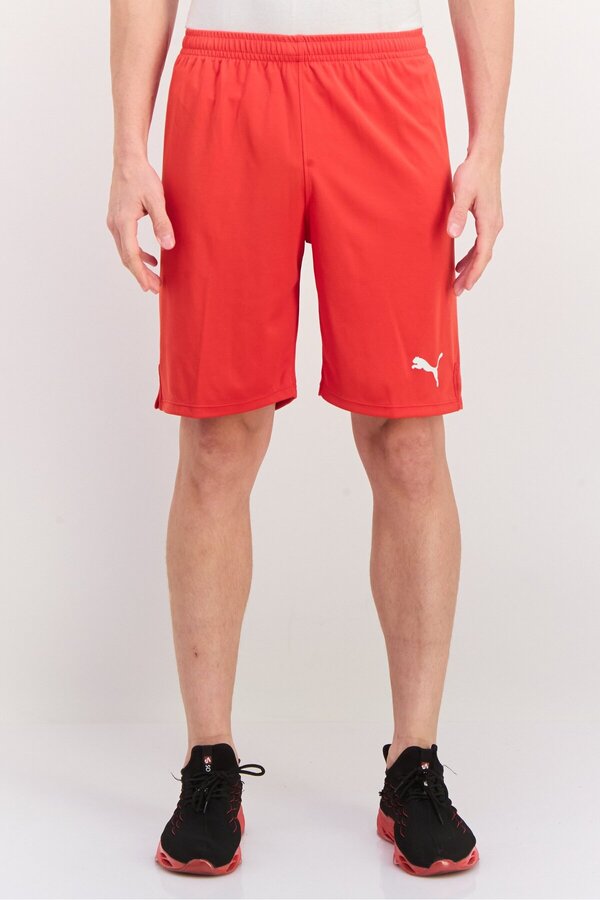 Puma-Men Sportswear Fit Training Shorts, Red 1