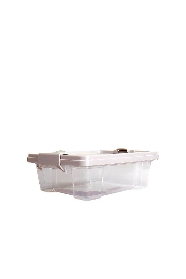QUTU-Q-Lear Box 1.5 L Ziplock Storage Box-Yellow 1