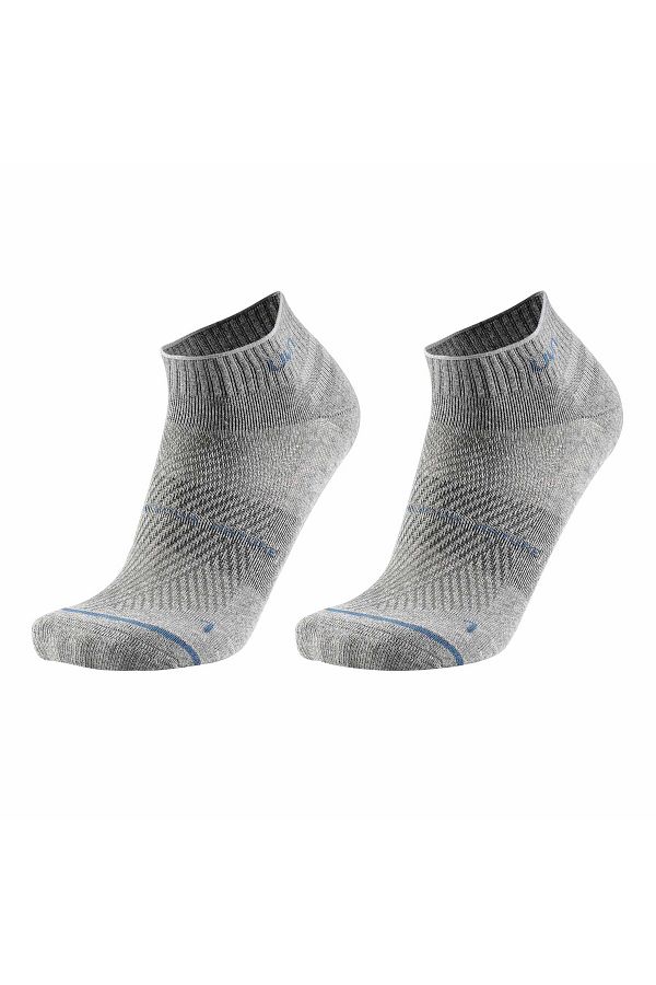UYN-Unisex Sneakersocken, 2er Pack - Everyday Low Cut Socks, Logo, einfarbig 1