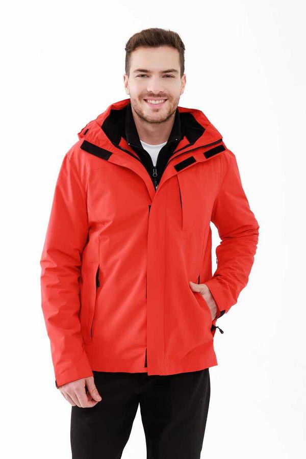 2AS-Elbrus 3in1 Men's Coat Red 1