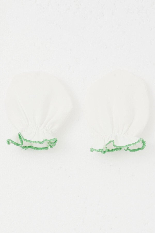 Breeze Yenidoğan Bebek Eldiven Basic Standart, Ekru