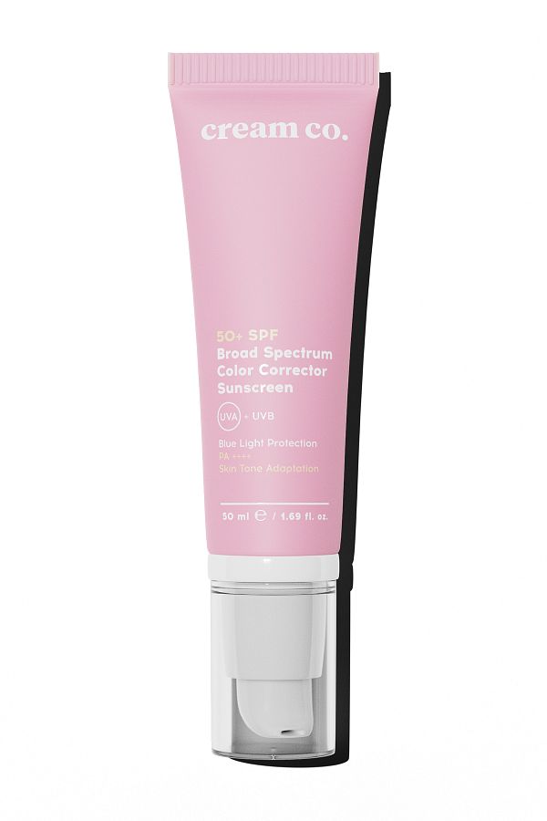 Cream Co.-Farbiger Sonnenschutz mit Lichtschutzfaktor 50 Cc |   Aufhellender Anti-Makel-Hauttonausgleicher |   Alle Hauttypen 1