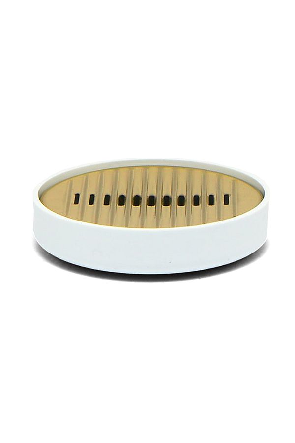 Prima Nova-Lenox Soap Dish White-Gold Plated 1