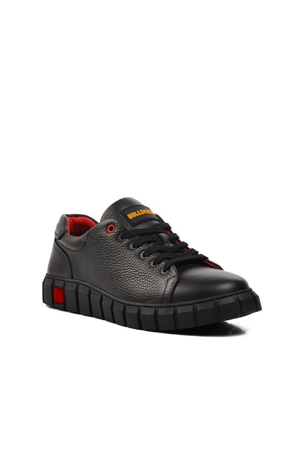 Bulldozer-240019   Pantofi casual pentru bărbați negri 1